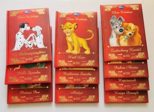 Zdjęcie oferty: Złota Kolekcja bajek Disney 10 książek