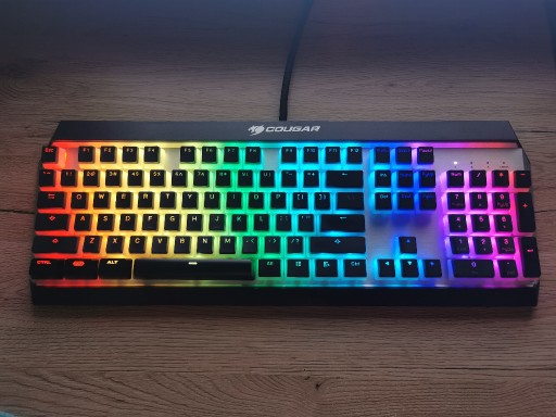 Zdjęcie oferty: Klawiatura mechaniczna Cougar Attack X3 RGB Cherry