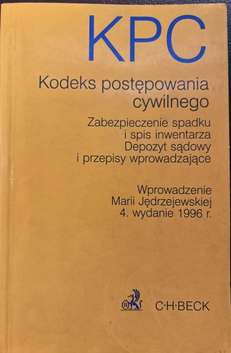 Zdjęcie oferty: Kodeks postępowanie cywilnego