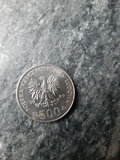 Zdjęcie oferty: Moneta 500 zł z 1989roku 