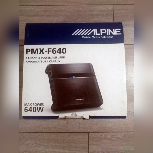 Zdjęcie oferty: Wzmacniacz samochodowy Alpine PMX-F640