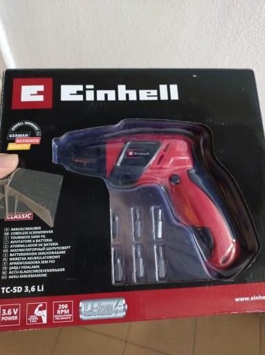 Zdjęcie oferty: WKRĘTARKA AKUMUL EINHELL TC-SD 3,6 Li