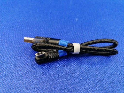 Zdjęcie oferty: Kabel USB do USB A 30 cm pleciony i aluminium 