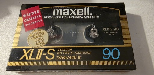 Zdjęcie oferty: Kaseta magnetofonowa maxell XLII-S 90 chrom