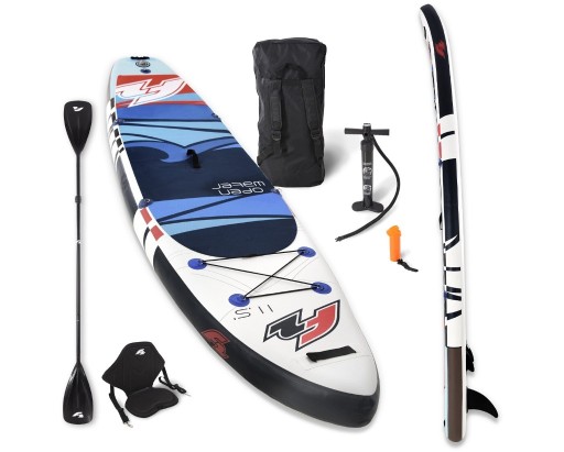 Zdjęcie oferty: F2 deska SUP OpenWater wiosło plecak kajak 350cm