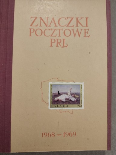 Zdjęcie oferty: Klaser Znaczki Pocztowe Polski Ludowej 1968-1969