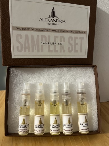 Zdjęcie oferty: Alexandria Fragrances Sampler Set Perfumy Próbki