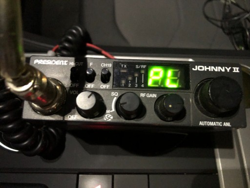 Zdjęcie oferty: CB RADIO PRESIDENT JOHNNY II GRUSZKA /ANTENA