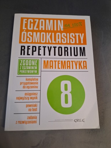 Zdjęcie oferty: Repetytorium  ósmoklasisty matematyka 