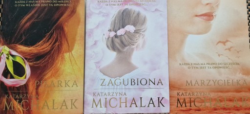 Zdjęcie oferty: Katarzyna Michalak 3 książki