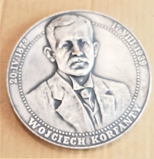 Zdjęcie oferty: MEDAL KORFANTY Powstania Śląskie brąz srebrzony