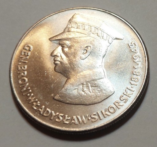 Zdjęcie oferty: 50 złotych 1981 - Gen. Władysław Sikorski