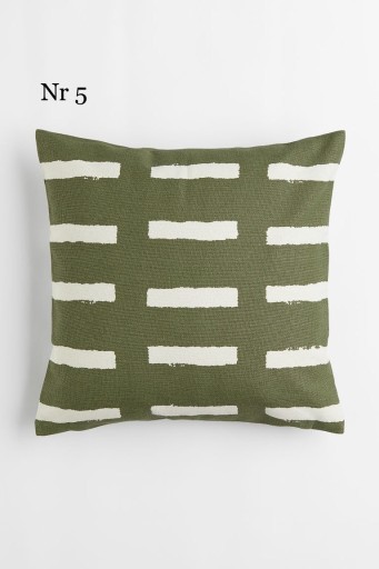 Zdjęcie oferty: Wzorzysta bawełniana poszewka na poduszkę H&M 