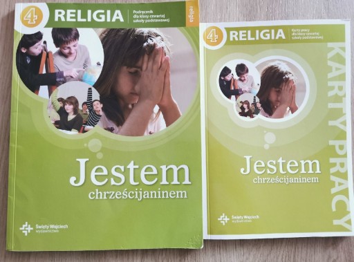 Zdjęcie oferty: Jestem chrześcijaninem Kl.4 SP podręcznik +k.pracy