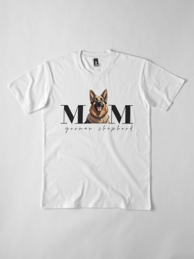 Zdjęcie oferty: Koszulka Dog Mom z psem rasy OWCZAREK NIEMIECKI