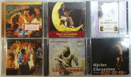 Zdjęcie oferty: Muzyka Filmowa - Casablanca i inne 6CD