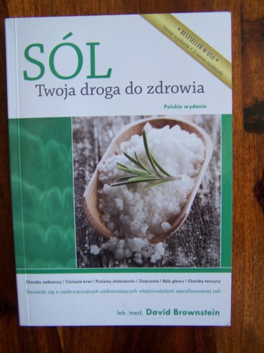 Zdjęcie oferty: Sół twoja droga do zdrowia 