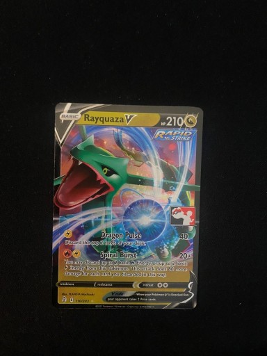 Zdjęcie oferty: Pokemon Karta Rayquaza V 110/203  Prize pack