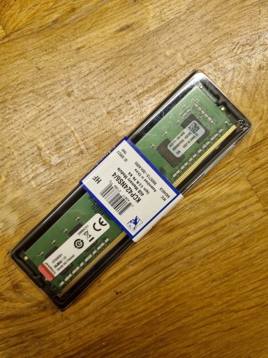 Zdjęcie oferty: DDR 4 Kingston 4GB  KCP424NS6/4 Nowa!!