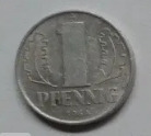 Zdjęcie oferty: Moneta niemiecka 1 PFENNIG fenig NRD DDR 1964 r.