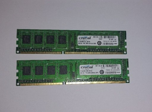 Zdjęcie oferty: Pamięć Crucial DDR3 2x 2GB