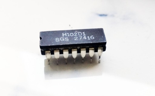 Zdjęcie oferty: H102D1 SGS CDIP-14 Wylut. 4 bramki NAND