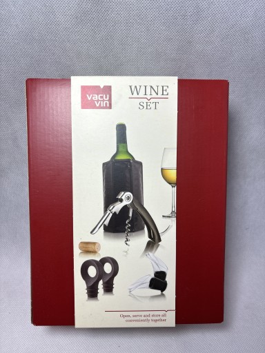 Zdjęcie oferty: Zestaw do wina Vacu Vin Starter 4 elementy Tanio