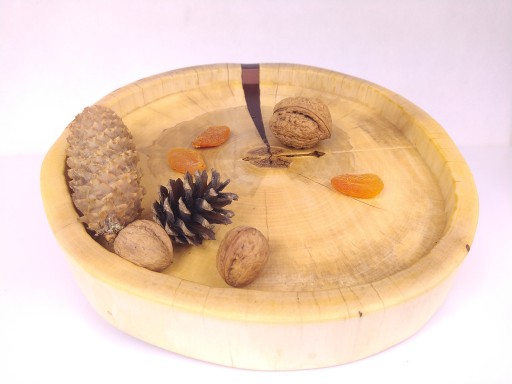 Zdjęcie oferty: Patera z drewna Podstawka Misa dekoracja na stół