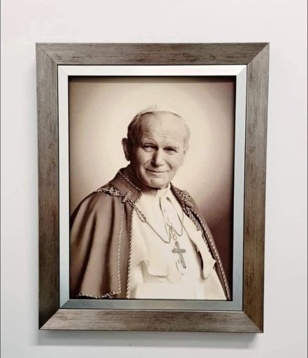 Zdjęcie oferty: Obraz religijny - Święty Jan Paweł II 