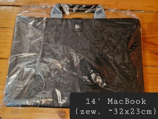 Zdjęcie oferty: Etui MacBook 14' Laptop ~31x22cm zapinane