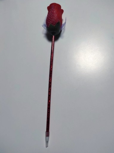 Zdjęcie oferty: Róża czerwona długopis kwiat nr1