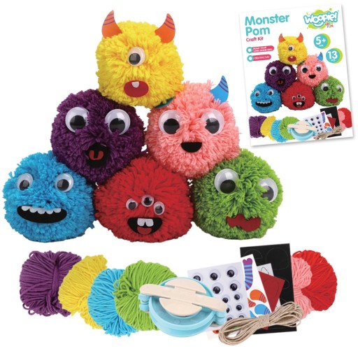 Zdjęcie oferty: WOOPIE ART&FUN Zestaw Zrób Potworka Monster Pom