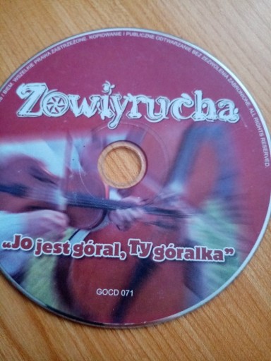 Zdjęcie oferty: Zowiyrucha - Jo jest góral, Ty góralka CD