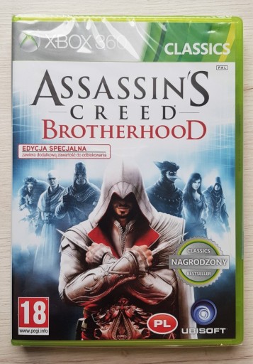 Zdjęcie oferty: Assassin's Creed Brotherhood - Xbox 360 - Nowa -PL
