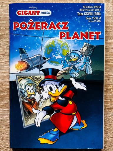 Zdjęcie oferty: Komiks GIGANT poleca: Pożeracz planet- tom 208