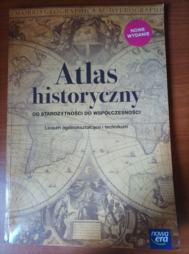 Zdjęcie oferty: Atlas historyczny Nowa Era Nowe wydanie