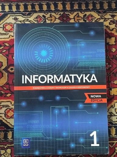 Zdjęcie oferty: Informatyka nowa edycja 1 wsip podręcznik 