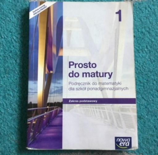 Zdjęcie oferty: Prosto do matury 1