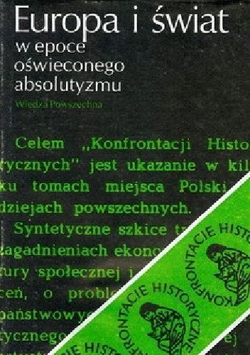 Zdjęcie oferty: Europa i świat w epoce oświeconego absolutyzmu