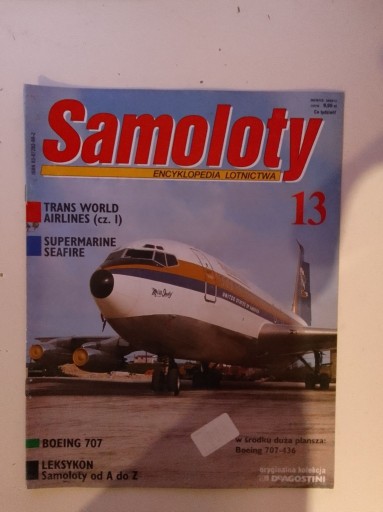 Zdjęcie oferty: Samoloty Encyklopedia Lotnictwa 13