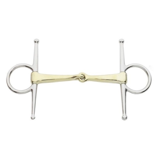 Zdjęcie oferty: Wędzidło Kavalkade z wąsami pojedynczo łamane 135 mm