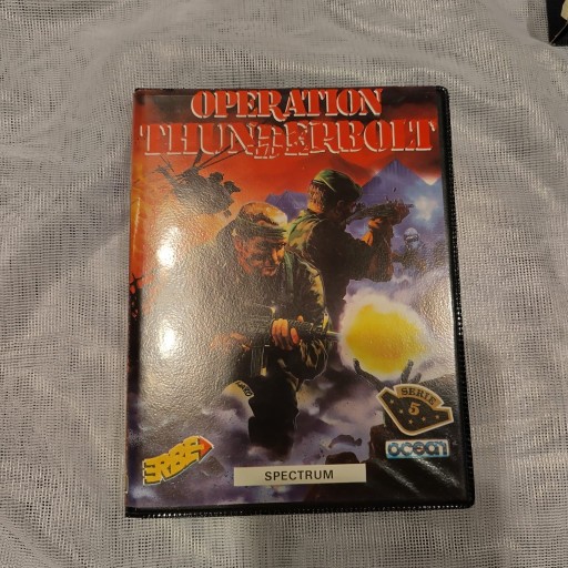 Zdjęcie oferty: OPERATION THUNDERBOLT SPECTRUM ZX 48k gra komputerowa 