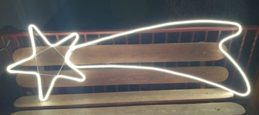 Zdjęcie oferty: Gwiazda betlejemska neon led flex ozdoba święta