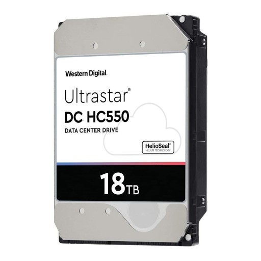 Zdjęcie oferty: Dysk twardy WD 18TB Ultrastar DC HC550 WUH721818ALE6L4