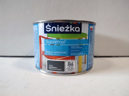 Zdjęcie oferty: ŚNIEŻKA Eko-supermal A353 grafitowy      0,4L