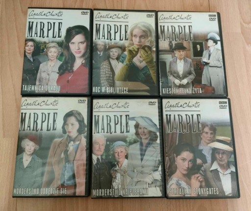 Zdjęcie oferty: Kolekcja płyt DVD Agatha Christie ,,Marple,,