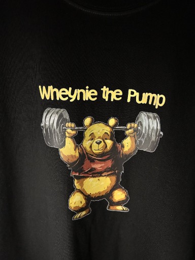 Zdjęcie oferty: T-shirt - Wheynie The Pump (Kubuś Puchatek Gym)