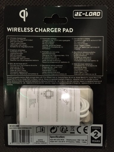 Zdjęcie oferty: NOWA !!! Ładowarka indukcyjna WIRELESS CHARGER PAD