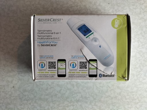 Zdjęcie oferty: WIELOFUNKCYJNY TERMOMETR 6W1 SILVERCREST Bluetooth