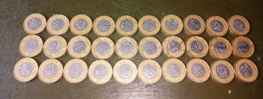 Zdjęcie oferty: 30szt monety 2zł rok 1994 obiegowe
